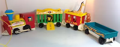 Buy Fisher Price Little People 991 Play Circus Train 1973 • 25£