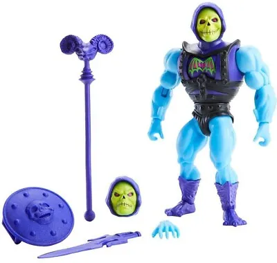Buy Masters Of The Universe Deluxe Action Figure 2021 Skeletor 14cm With Accessories • 16.99£