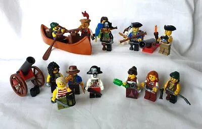Buy LEGO® Parts MOC Pirates CHOOSE Minifigures NEW Fits 10320 31109 • 19.73£