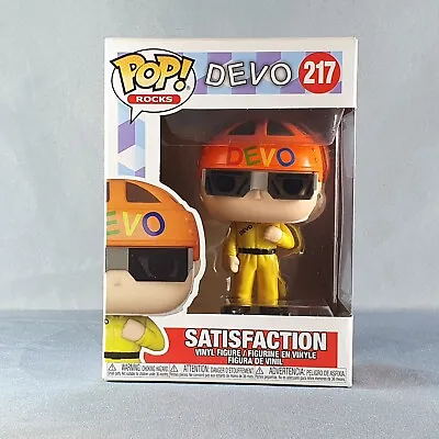 Buy Satisfaction Funko Pop Vinyl Figure Devo Pop Rocks #217 • 19.99£