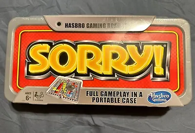 Buy SORRY! Board Game By Hasbro In Portable Case Travel Road Trip Full Gameplay • 17.03£