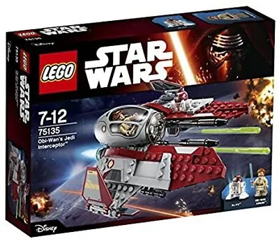 Buy LEGO Star Wars Obi-Wan Jedi Interceptor 75135 • 163.26£