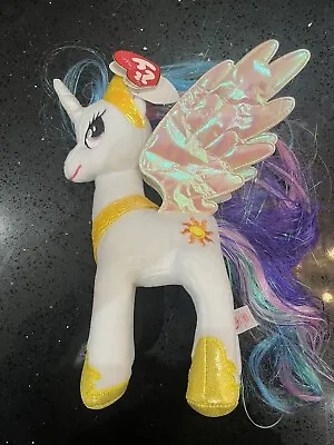 Buy TY SPARKLE My Little Pony Unicorn Princess Celestia Sparkle • 2£