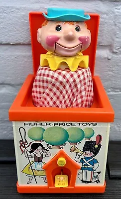 Buy Vintage 1970 Fisher Price Jack In The Box • 29.99£