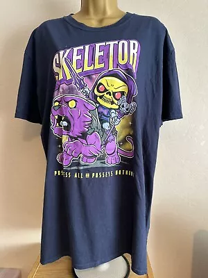 Buy Masters Of The Universe Skeletor - Funko Pop Tee T Shirt - Size XL (Q1) • 18£