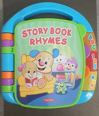 Buy Fisher Price Story Book Rhymes - Excellent Condition. Battery Operated • 2£