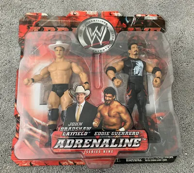 Buy WWE ADRENALINE 2 PACK SERIES 9 Eddie Guerrero JBL BNIB WWF MATTEL JAKKS • 49.99£