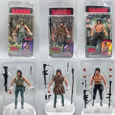 Buy NECA RAMBO First Blood John J Rambo Stallone 7  Action Figure Toy  Collection • 43.98£