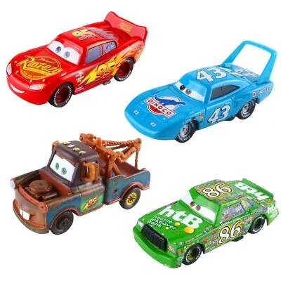 Buy Mattel Disney Pixar Cars Mcqueen Chick Hicks DiNOco King Mater Collect Car Toys • 7.55£