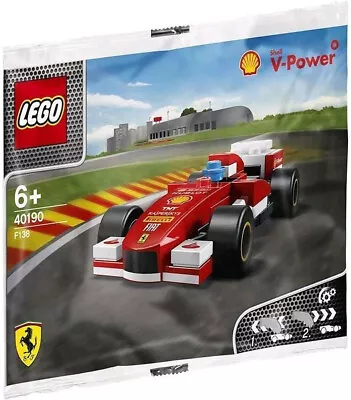 Buy LEGO Red Ferrari F138 40190 F1 Formula 1 Fernando Alonso Felipe Massa V8 Racers • 11£