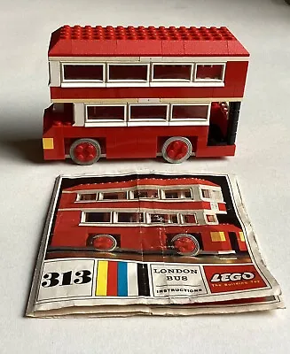Buy LEGO - Vintage Set 313 - LONDON BUS “78”, Complete + Instructions (1966) • 9.99£
