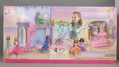 Buy 2006 Barbie 12 Dancing Princesses Magical Dance Castle Sealed Nib Rare Mattel • 282.19£