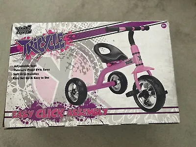 Buy Barbie Vibe Pedal Bike Trike Easy Clip Ride On Tricycle Balance Bike Christmas • 49.99£