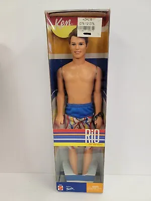 Buy Mattel Ken Rio De Janeiro Barbie Vintage Toy Doll 2002 NEW IN BOX • 47.35£