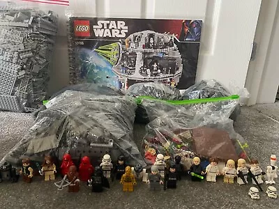 Buy Lego Star Wars Death Star 10188 With Instructions, All Figs, 100% Complete • 450£