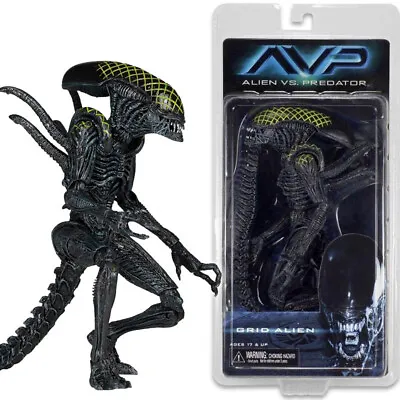 Buy NECA Aliens AVP GRID ALIEN Series 7 Movie 7  Articulated Action Figure Stocked！ • 29.39£