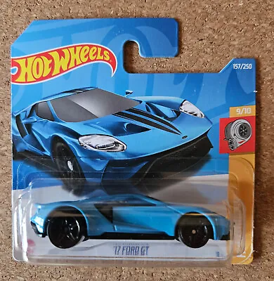 Buy Hot Wheels ‘17 Ford GT - Blue - HCW47 • 2.50£