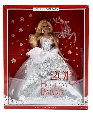 Buy 2013 Holiday Barbie Doll / Barbie Collector / Mattel X8271 / NrfB, Original Packaging • 81.91£