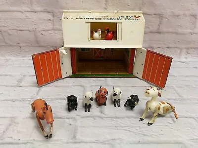 Buy Fisher Price Family Play Farm 1967 Playset SOLD AS SEEN • 4.99£