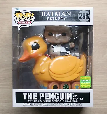 Buy Funko Pop Rides Batman Returns The Penguin & Duck Ride SDCC + Free Protector • 44.99£