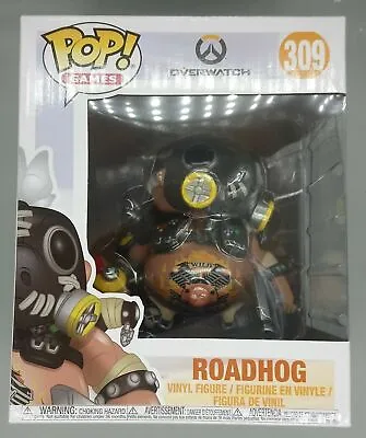Buy Funko POP #309 Roadhog - 6 Inch - Overwatch - • 39.99£