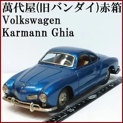 Buy Bandoya Volkswagen Karmann Ghia Blue Tin Toy Car No Box • 665.35£