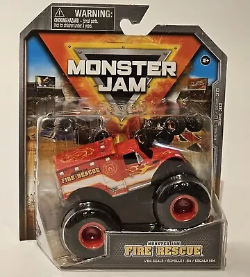 Buy Monster Jam Fire Rescue Scale 1:64 Diecast Monster Truck • 12.47£