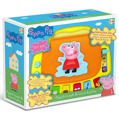 Buy Peppa Pig's Laugh & Learn Laptop - NEW • 24.99£