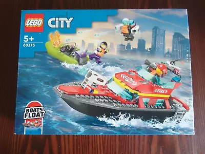 Buy Lego City 60373 Fire Rescue Boat New • 11.50£