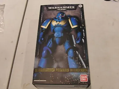 Buy RARE Ultramarines Primaris Intercessor Armour Bandai Figure Warhammer 40k OOP • 189.30£