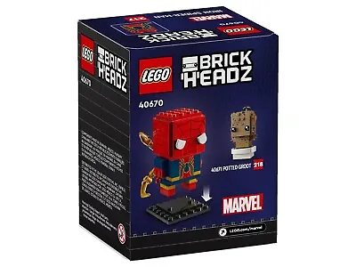 Buy Iron-Spider Lego Marvel Brickheadz BNIB  • 11.99£