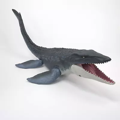 Buy Jurassic World Fallen Kingdom MOSASAURUS Sea Dinosaur 2017 Mattel Real Feel  28  • 18.99£