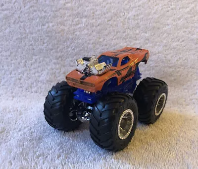 Buy Hot Wheels Roger Dodger Monster Jam 1:64 68 Hot Rod Orange Truck Mattel • 10£