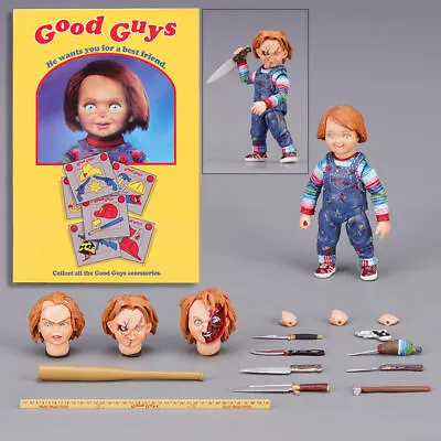 Buy NECA Childs Play Good Guys Ultimate Chucky PVC Action Figure Model Toy Xmas Gift • 33.22£
