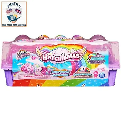Buy Hatchimals CollEGGtibles, Unicorn Family Carton With Surprise Playset, 10 And 2 • 95£