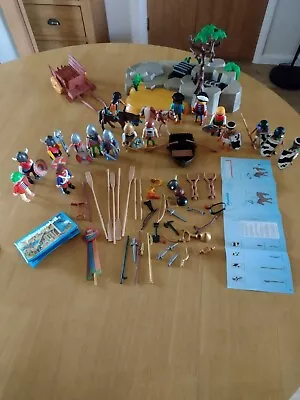 Buy Playmobil Bundle, Figures, Horses And Island & Accessories • 12.99£