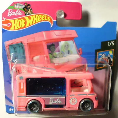 Buy Hot Wheels Barbie Bus Dream Camper Pink HW GETAWAYS 21 250 Mattel Van H48 • 3.58£