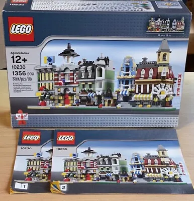 Buy LEGO Promotional: Mini Modulars (10230) BOX AND INSTRUCTIONS ONLY • 64.99£