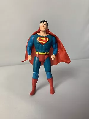 Buy Vintage 80’s Kenner Super Powers Superman Figure, Original Cape • 65£