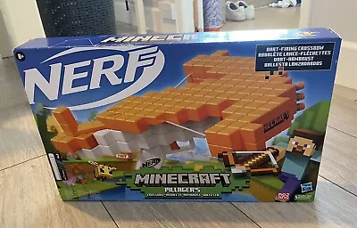 Buy Nerf Minecraft Pillagers Crossbow Toy - Orange/White (F4415) • 18.99£