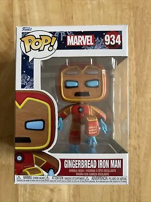 Buy Gingerbread Iron Man Marvel Funko Pop • 5£