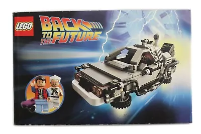 Buy LEGO 21103: The DeLorean Time Machine Back To The Future Instruction Manual ONLY • 18.92£