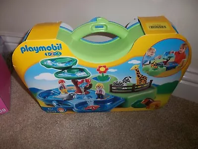 Buy Rare Playmobil 6792 1-2-3 Take Along Zoo And Aquarium • 50£