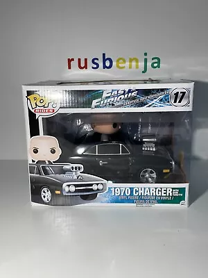 Buy Funko Pop! Movies Rides Fast And Furious 1970 Charger Dom Toretto #17 BOX DAMAGE • 62.99£