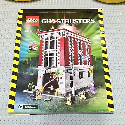 Buy LEGO 75827 Ghostbusters Firehouse Instruction Manual NO BRICKS • 29.99£