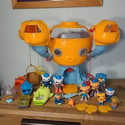 Buy Octonauts Octopod Play Set Toys With Figures & Extras | Mattel Rare | Good Used • 29.99£