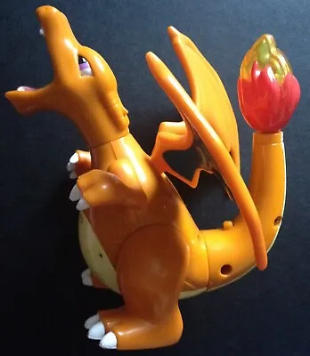 Buy Charizard Hasbro Pokemon Figure 2000 Original Dragon Blasts Fire From Tail RARE • 19.95£
