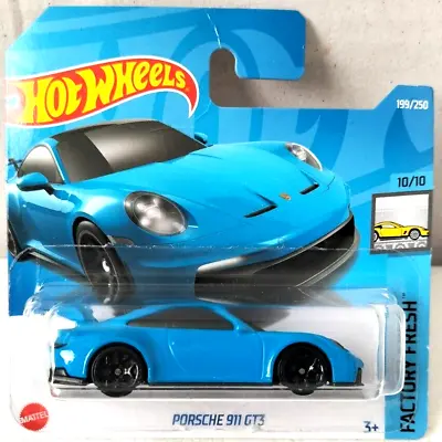 Buy Hot Wheels Porsche 911 GT3 - 2022 New Model - Factory Fresh - 199/250 • 7.99£