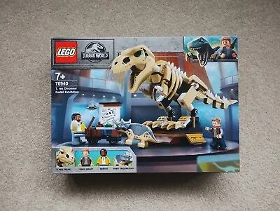 Buy NEW Lego 76940 Jurassic World T-Rex Dinosaur Fossil Exhibition Set • 25.99£