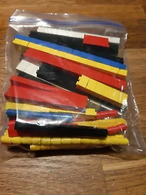 Buy Vintage 1970s Lego 2x1 & 1 X Stud Bricks, Round/Slim/Thick/ Transparent Numbers • 9.99£
